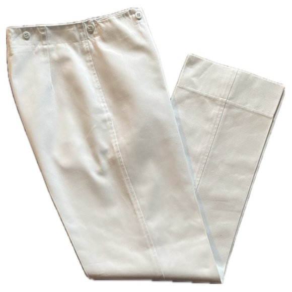 The Citadel White High Waisted Trousers - Picture 1 of 4